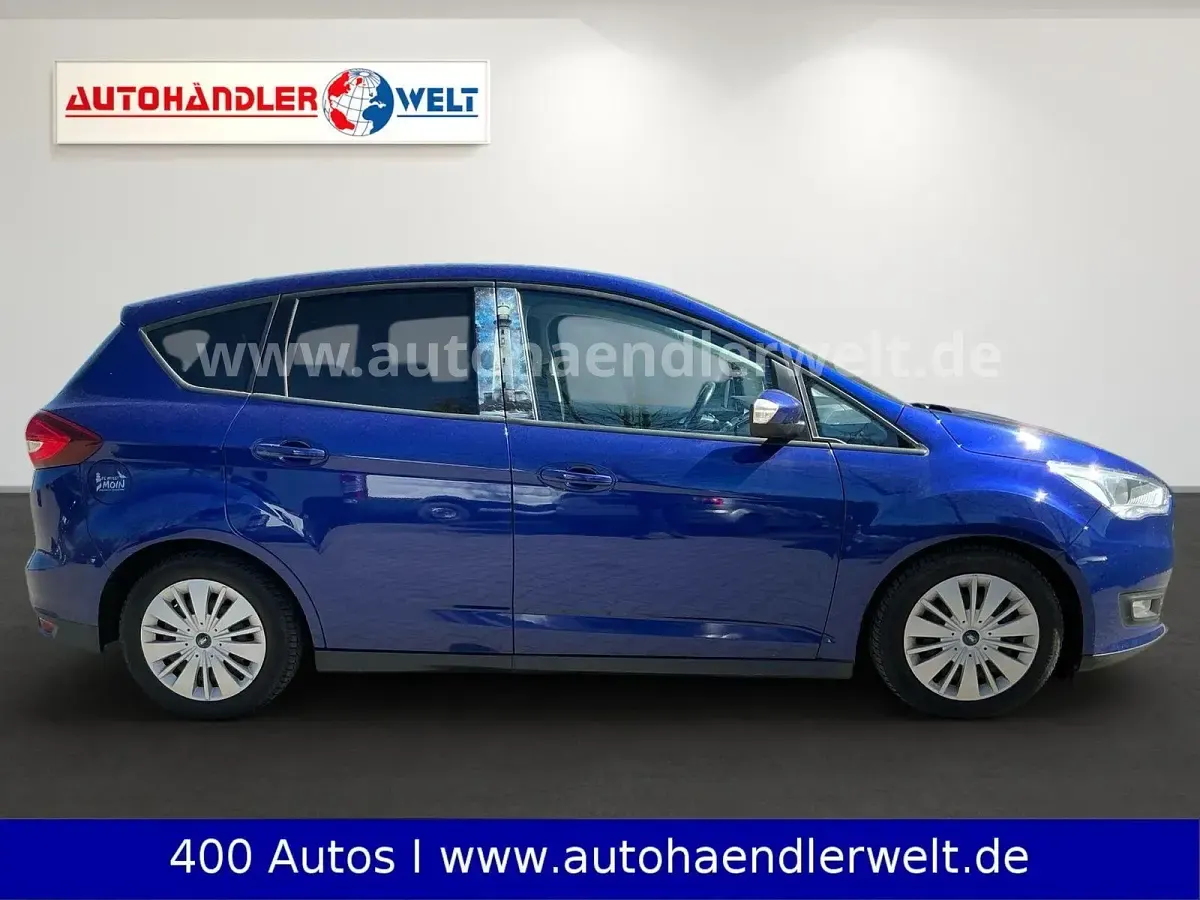 Usata Ford C-MAX Trend 101 CV (74 kW) 2017 Blu Monovolume