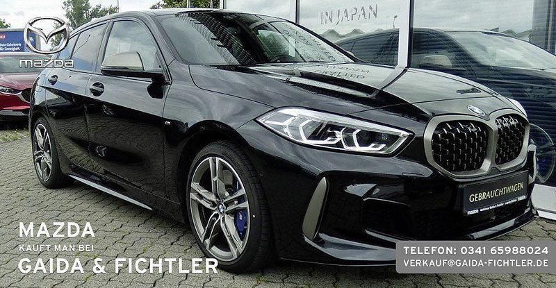 Black saphire metallic Gebraucht 2023 BMW M135 Performance Kleinwagen | 36.680 € (Fairer Preis) - Bild 1/4