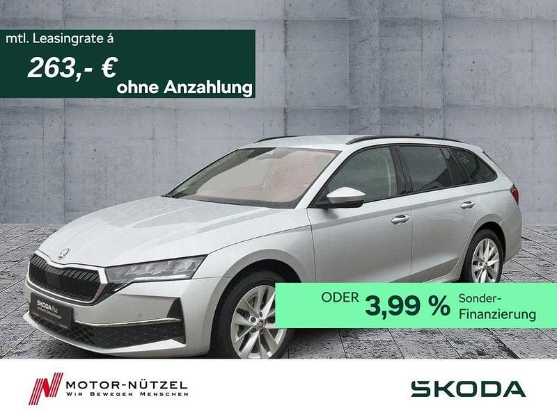 Brilliantsilber metallic Gebraucht 2024 Skoda Octavia Selection Kombi | 26.990 € (Guter Preis) - Bild 1/4