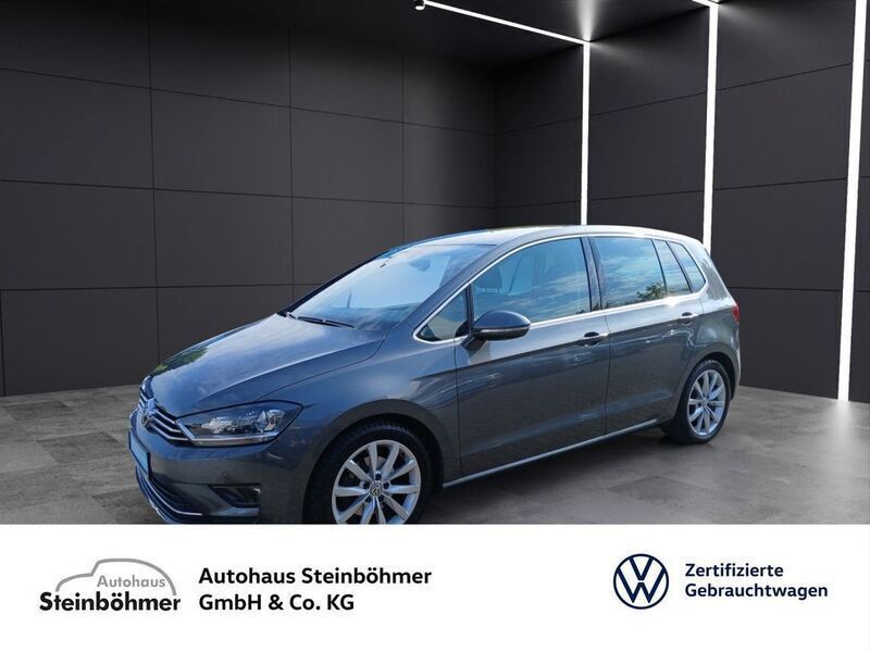 Grau Gebraucht 2017 VW Golf Sportsvan Highline Van / Kleinbus | 14.445 € (Fairer Preis) - Bild 1/4