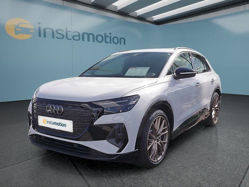 Weiß Gebraucht 2024 Audi Q4 e-tron S-Line SUV | 48.449 € (Superpreis) - Bild 1/4