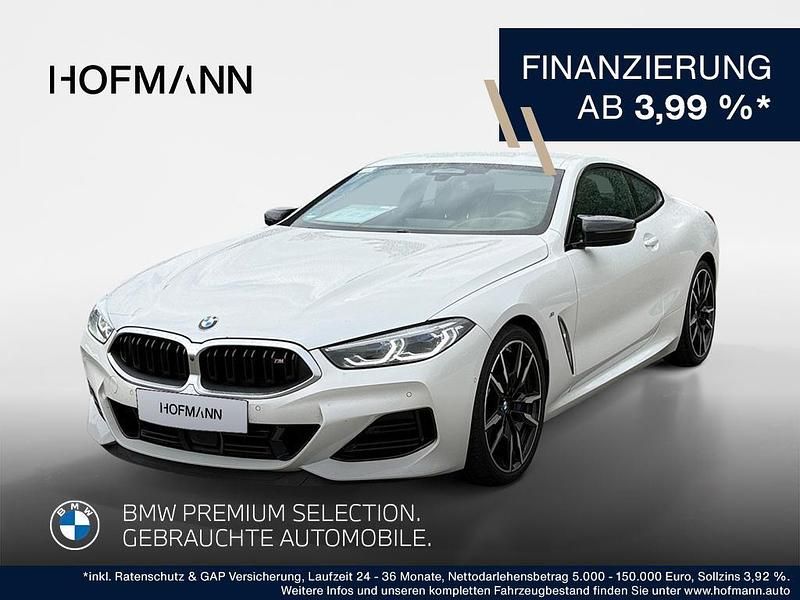 Mineralweiß metallic Gebraucht 2024 BMW M850 M Sport Coupé | 85.850 € (Teuer) - Bild 1/4