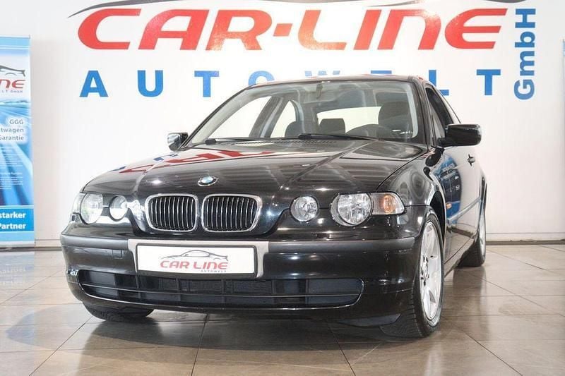 Schwarz Gebraucht 2002 BMW 318 Compact Advantage Kleinwagen | 2.222 € (Fairer Preis) - Bild 1/4