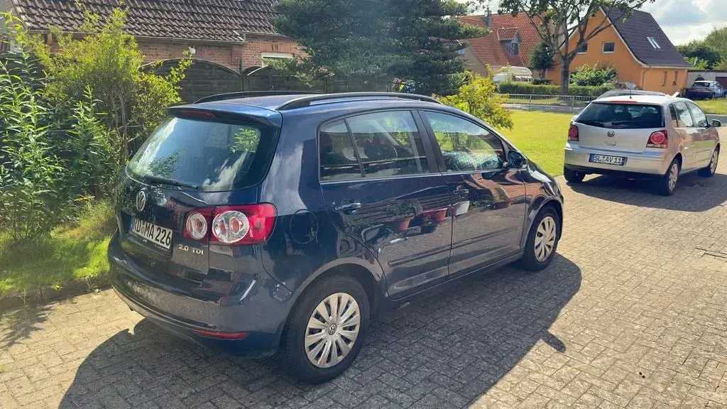 Gebraucht VW Golf Plus Trendline 110 PS (80 kW) 2009 Blau Van / Kleinbus