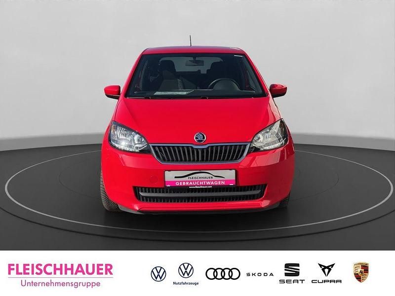 Gebraucht Skoda Citigo Fun 60 PS (44 kW) 2017 Rot Kleinwagen