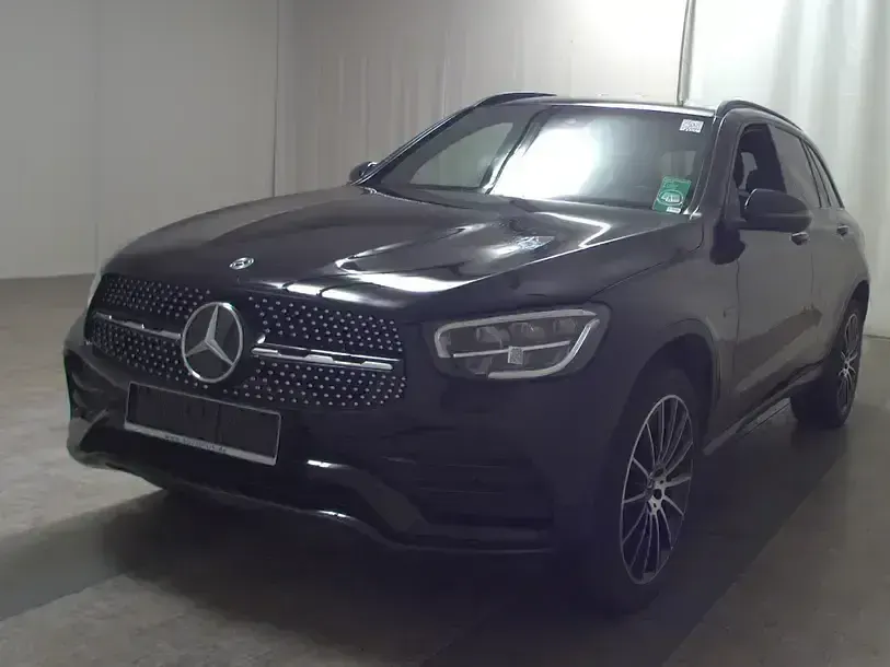 Gebraucht Mercedes GLC300e AMG line 320 PS (235 kW) 2020 Obsidianschwarz metalliclack SUV