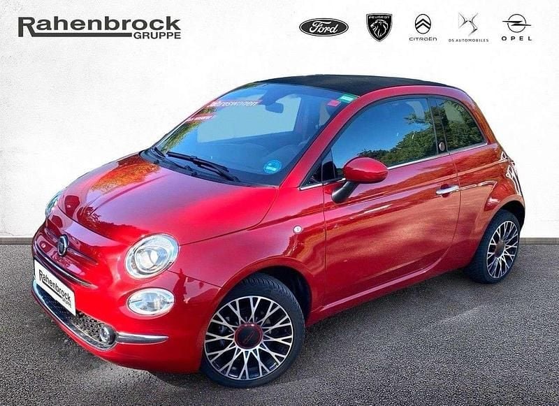 Rot Gebraucht 2024 Fiat 500 Red Cabrio | 15.490 € (Fairer Preis) - Bild 1/4