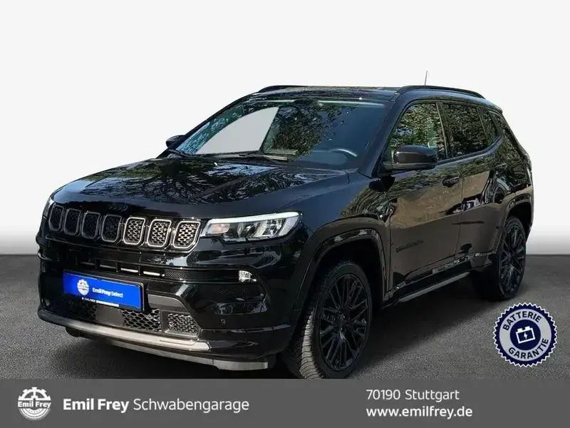 Schwarz Gebraucht 2022 Jeep Compass SUV | 25.990 € (Fairer Preis) - Bild 1/3
