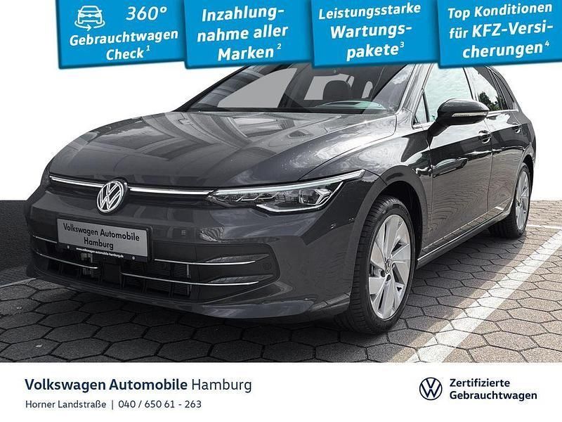 Delfingrau metallic Gebraucht 2024 VW Golf VIII Style Kombi | 35.950 € (Teuer) - Bild 1/3