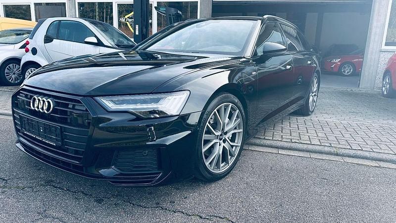 Schwarz Gebraucht 2023 Audi A6 S-Line Kombi | 28.990 € (Superpreis) - Bild 1/4