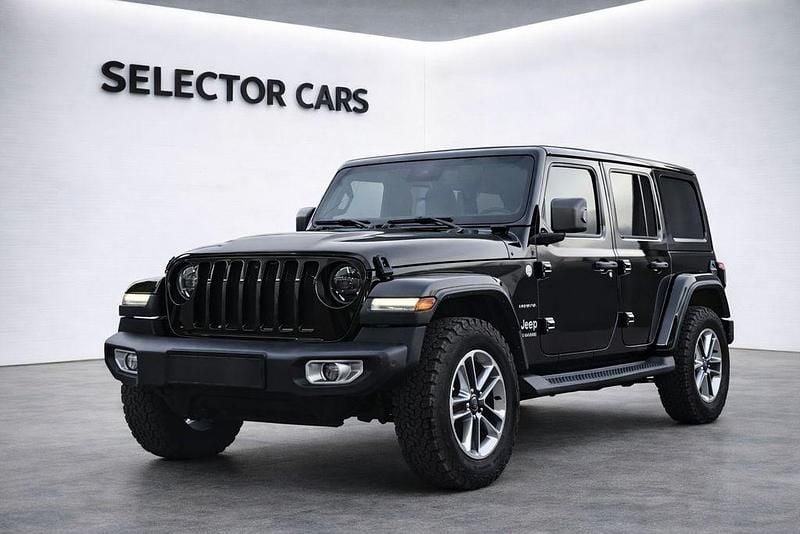 Schwarz Gebraucht 2021 Jeep Wrangler Sahara SUV | 44.900 € (Superpreis) - Bild 1/4