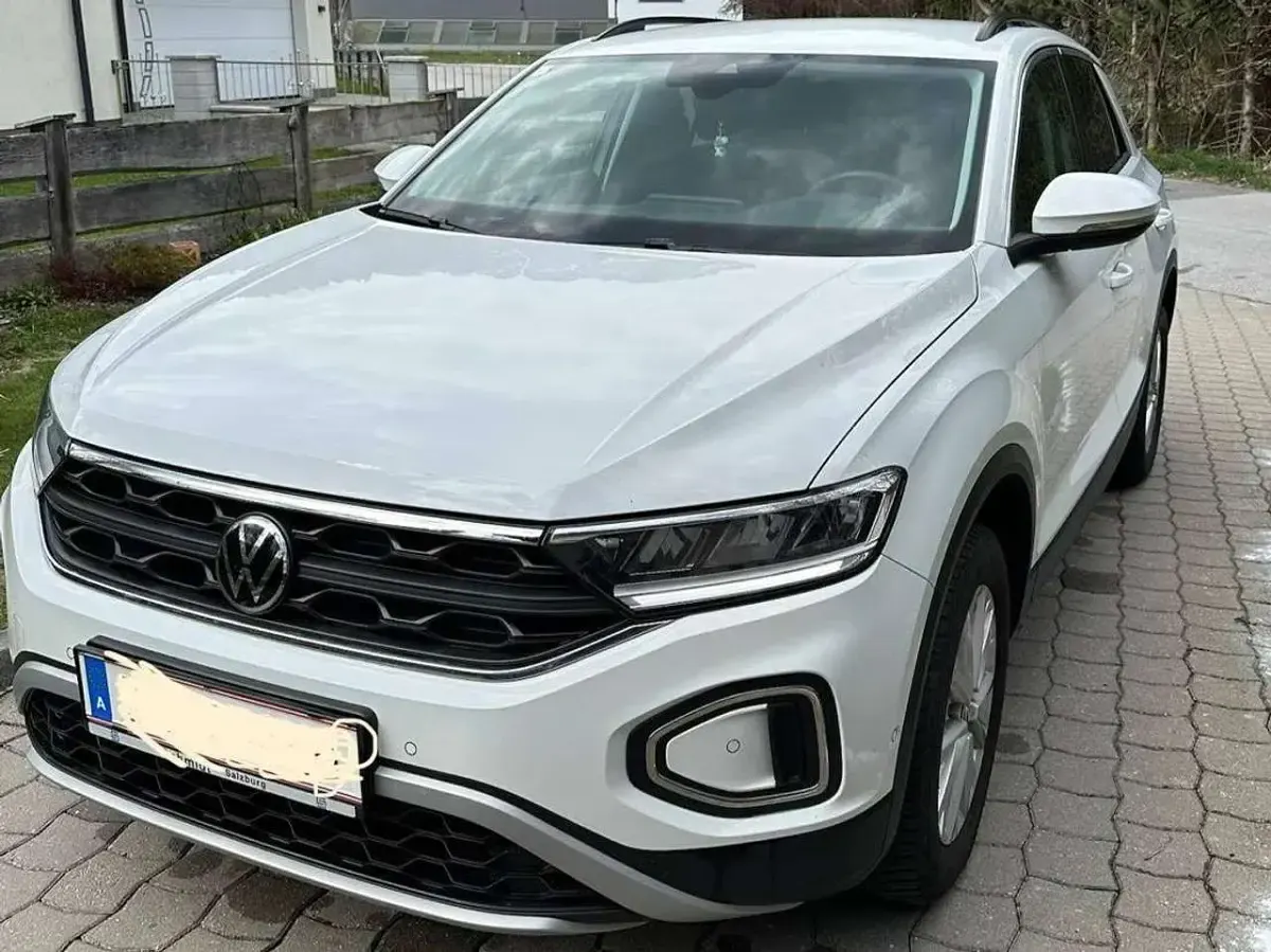 Gebraucht VW T-Roc Life 110 PS (80 kW) 2022 Weiß SUV