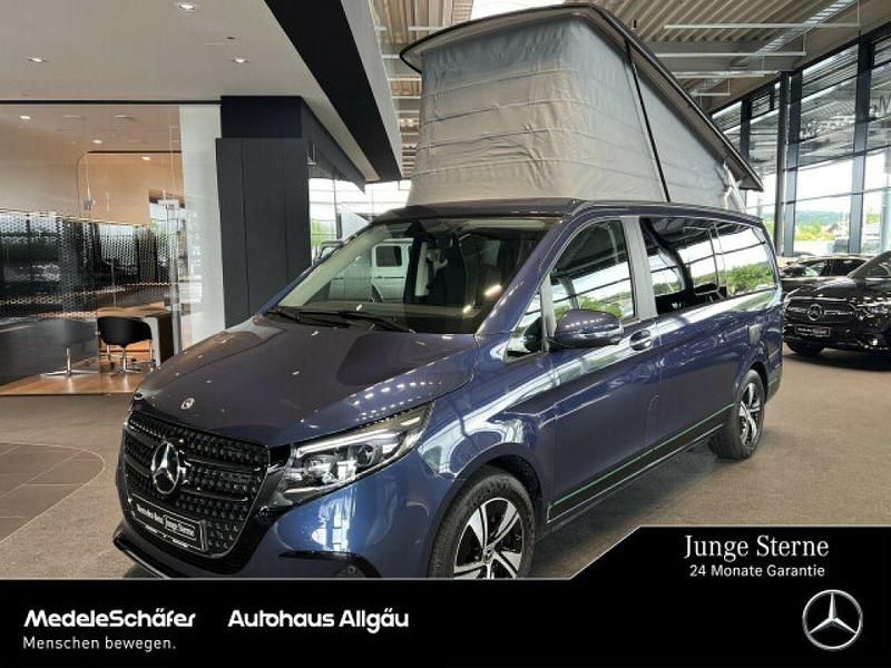 Sodalithblau met. (metallic) Gebraucht 2024 Mercedes V250 Marco Polo Van / Kleinbus | 79.849 € - Bild 1/4