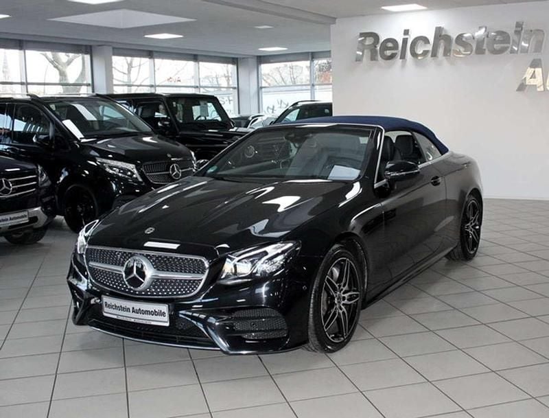 Gebraucht Mercedes E300 AMG 258 PS (189 kW) 2020 Obsidianschwarz (metallic) Cabrio