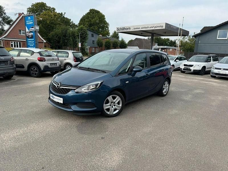 Blau Gebraucht 2017 Opel Zafira Van / Kleinbus | 10.199 € (Superpreis) - Bild 1/4