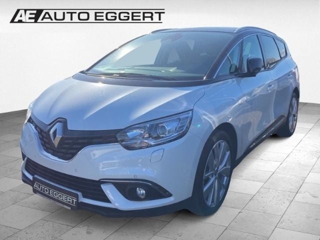 Weiss & schwarz Gebraucht 2019 Renault Grand Scénic IV LIMITED Deluxe Van / Kleinbus | 18.490 € (Guter Preis) - Bild 1/3