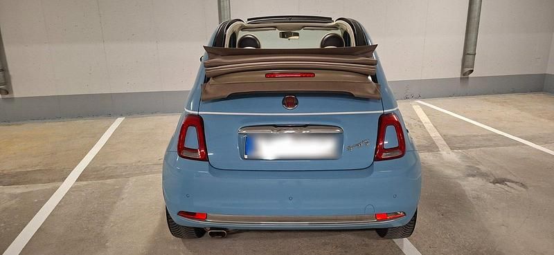 Gebraucht Fiat 500C 2019 Blau Cabrio