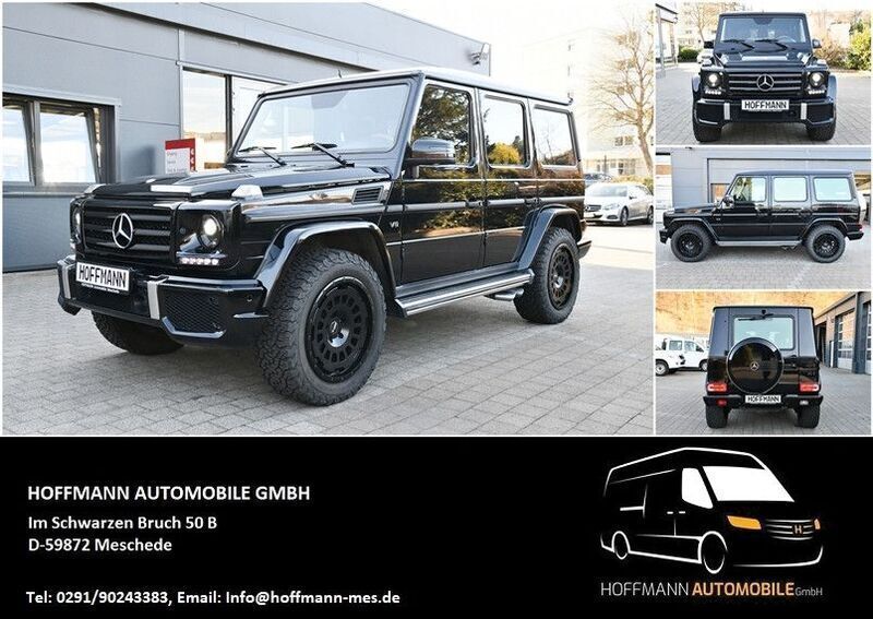 Obsidianschwarz metallic Gebraucht 2009 Mercedes G500 AMG SUV | 61.995 € (Teuer) - Bild 1/4