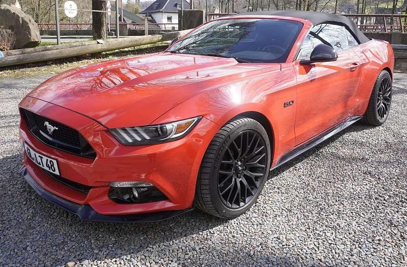 Gebraucht Ford Mustang GT 421 PS (309 kW) 2016 Rot Cabrio