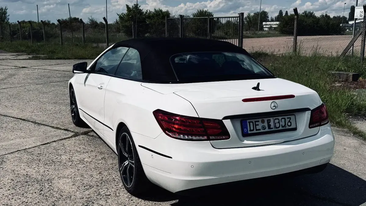 Occasion Mercedes E200 184 ch (135 kW) 2014 Blanc Cabriolet