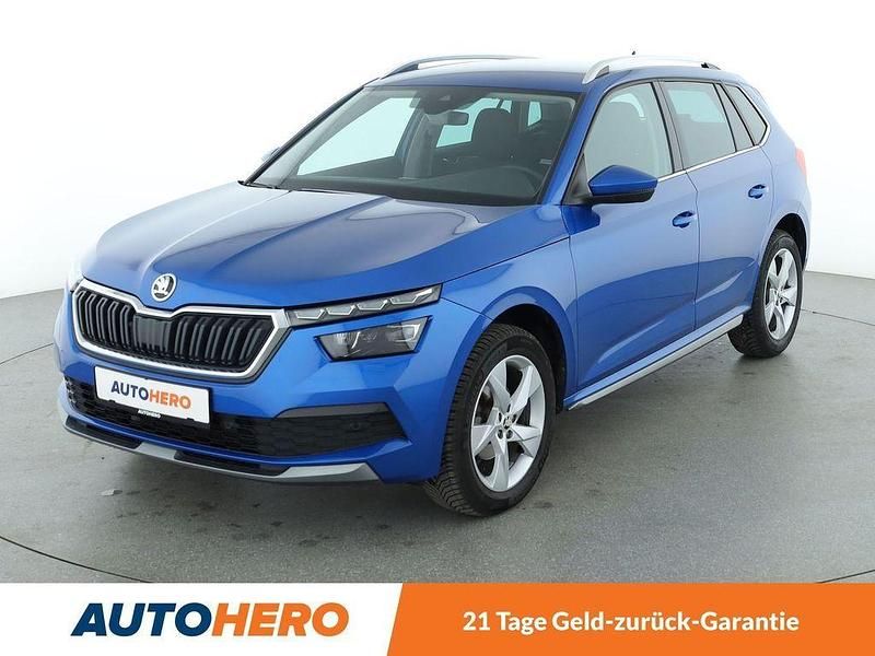 Blau Gebraucht 2022 Skoda Kamiq Style SUV | 22.800 € (Guter Preis) - Bild 1/3