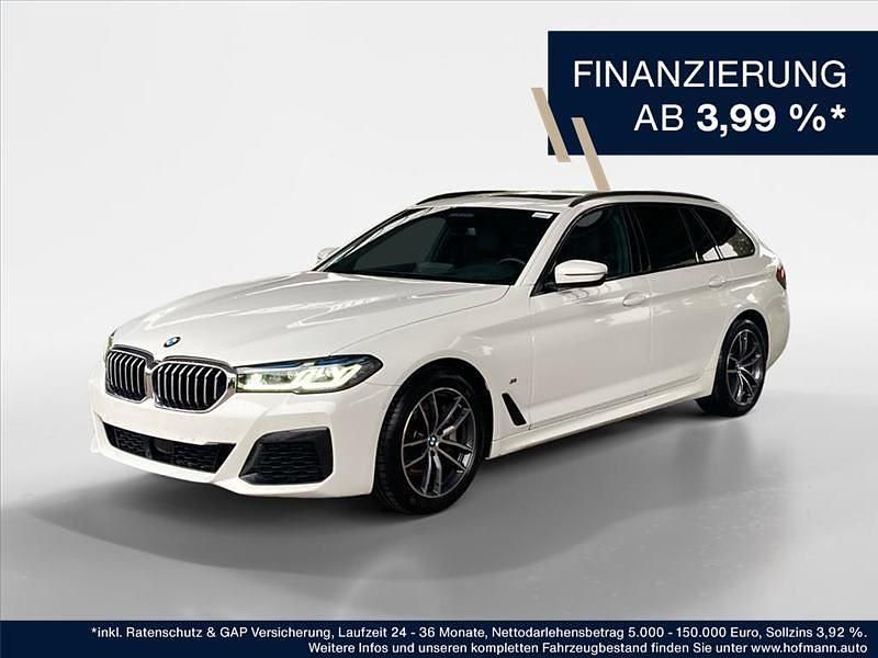 Alpinweiß uni Gebraucht 2023 BMW 530 M Sport Kombi | 54.890 € (Teuer) - Bild 1/2