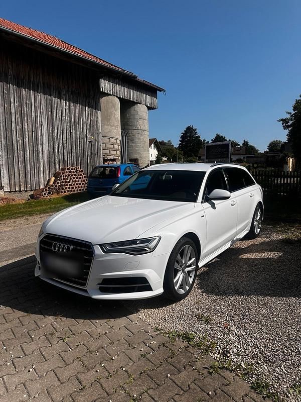 Weiß Gebraucht 2018 Audi A6 S-Line Kombi | 18.500 € (Superpreis) - Bild 1/4