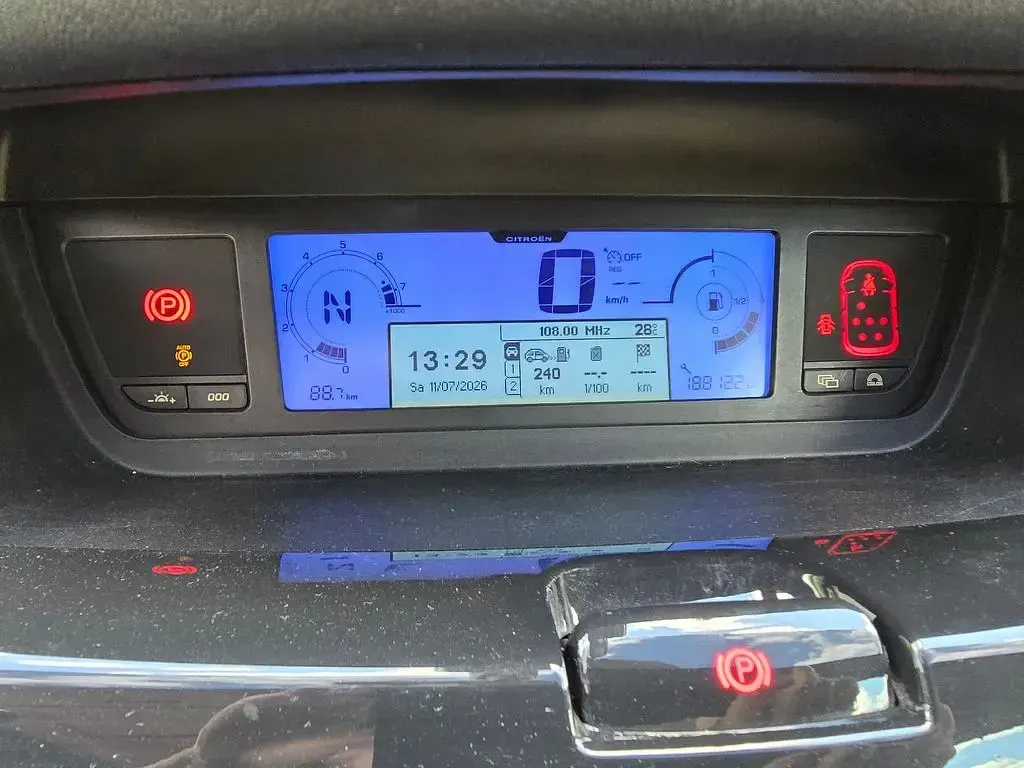 Gebraucht Citroën C4 Picasso Exclusive 140 PS (102 kW) 2007 Rot Van / Kleinbus