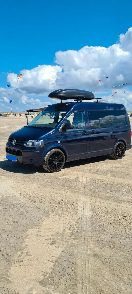 Gebraucht VW T5 114 PS (83 kW) 2014 Blau Van
