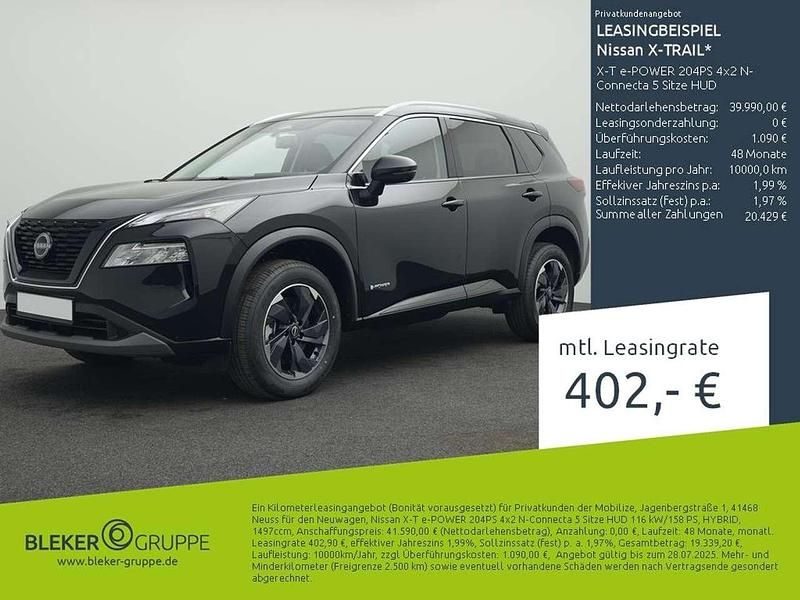 Black pearl (m) Neu 2025 Nissan X-Trail N-Connecta SUV | 39.990 € - Bild 1/3