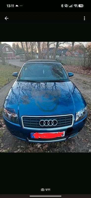 Gebraucht Audi A4 Cabriolet 170 PS (125 kW) 2003 Blau Cabrio
