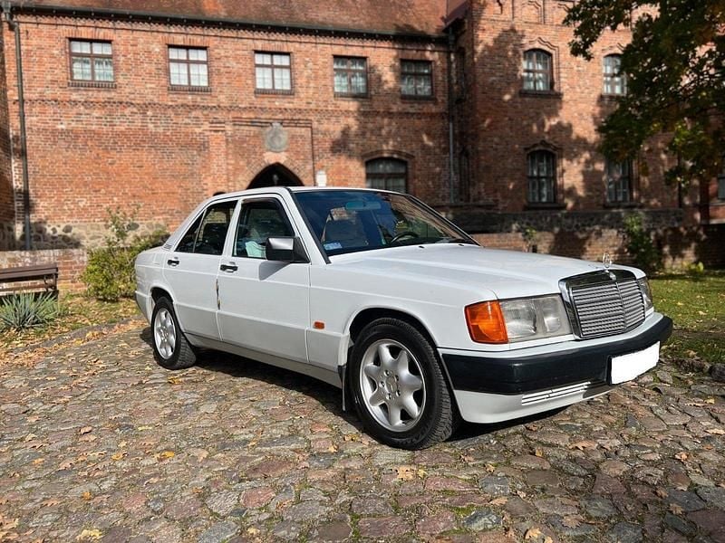 Gebraucht Mercedes 190 1992 Weiß Limousine