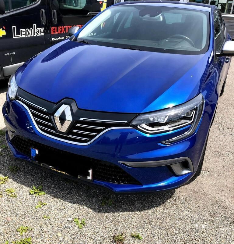Blau Gebraucht 2016 Renault Mégane GT Line GT-Line Limousine | 12.500 € (Fairer Preis) - Bild 1/4