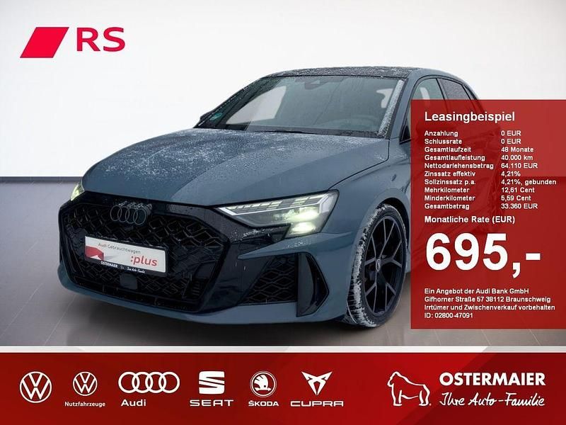 Gebraucht Audi RS3 Ambiente 400 PS (294 kW) 2024 Kemoragrau metallic Limousine
