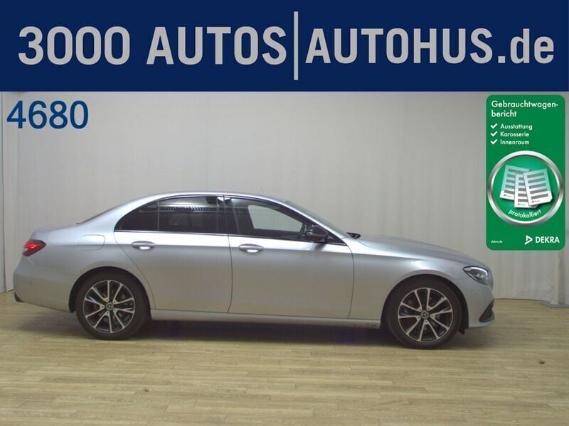 Silber Gebraucht 2021 Mercedes E220 Avantgarde Limousine | 27.980 € (Guter Preis) - Bild 1/4