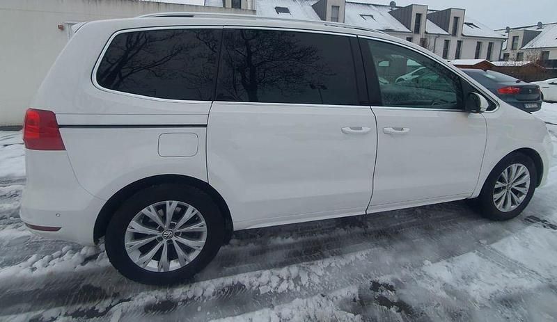 Gebraucht VW Sharan Highline 200 PS (147 kW) 2013 Weiß Van / Kleinbus