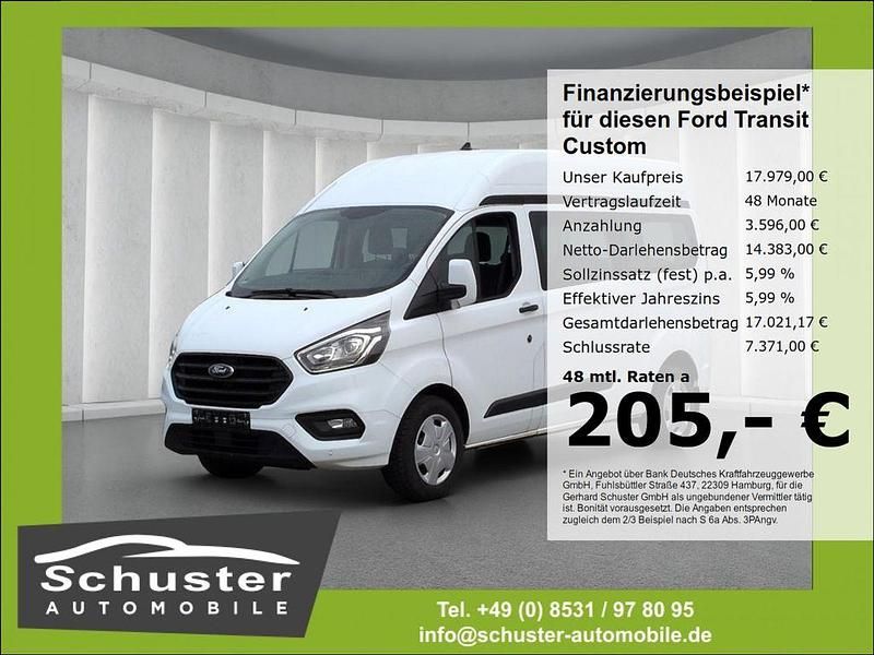 Usata Ford Transit Custom 131 CV (96 kW) 2020 Bianco Monovolume