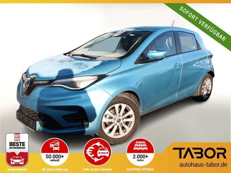 Blau Gebraucht 2021 Renault Zoe Experience Kleinwagen | 13.688 € (Fairer Preis) - Bild 1/4