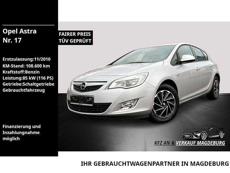 Silber Gebraucht 2010 Opel Astra Edition Limousine | 6.300 € (Etwas zu teuer) - Bild 1/4