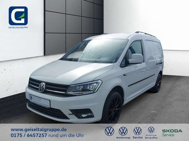 Pure white Gebraucht 2017 VW Caddy Maxi Van / Kleinbus | 16.440 € (Superpreis) - Bild 1/4