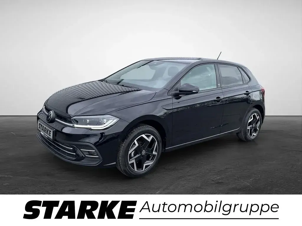 Używany VW Polo Style 95 KM (69 kW) 2025 Czarny Sedan/Limuzyna