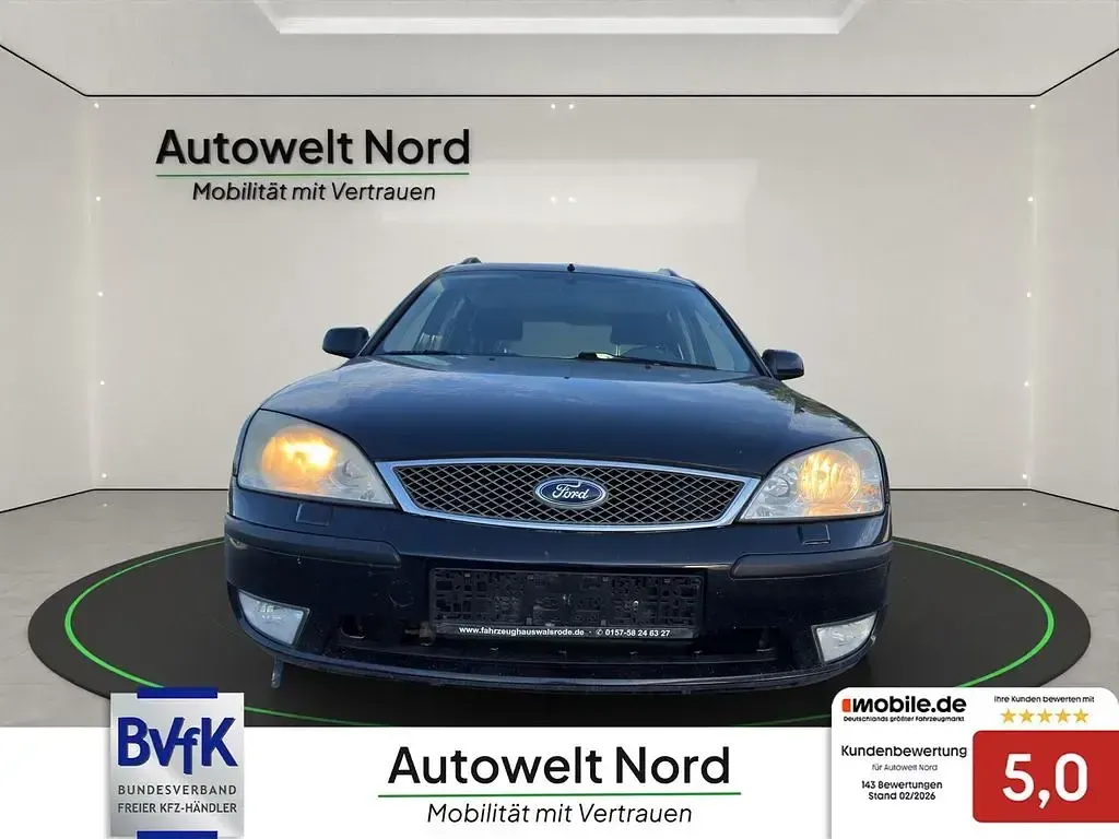Gebraucht Ford Mondeo 125 PS (91 kW) 2004 Schwarz Limousine