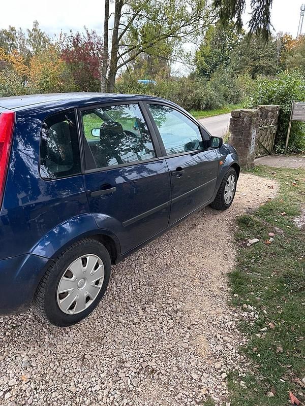 Gebraucht Ford Fiesta 69 PS (50 kW) 2003 Blau Kleinwagen