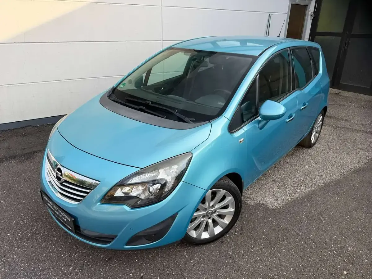 Gebraucht Opel Meriva 120 PS (88 kW) 2012 Blau Van / Kleinbus