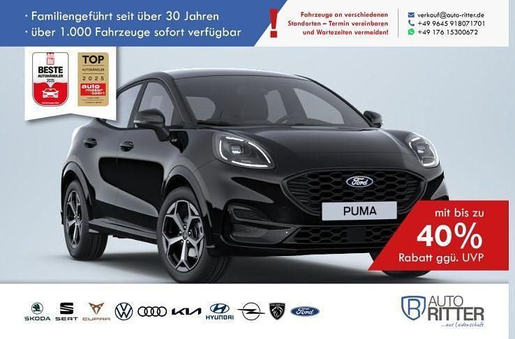 Schwarz Neu 2025 Ford Puma ST-Line SUV | 27.790 € (Guter Preis) - Bild 1/4