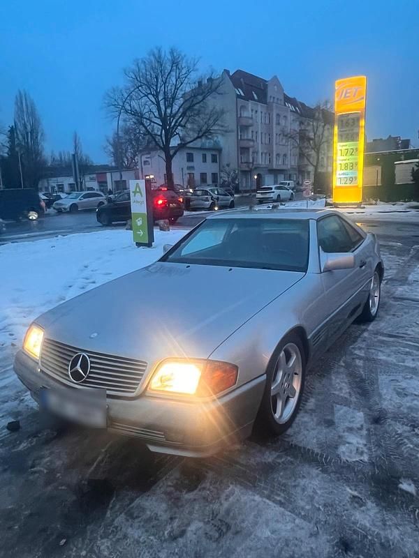 Gebraucht Mercedes SL320 1994 Silber Cabrio