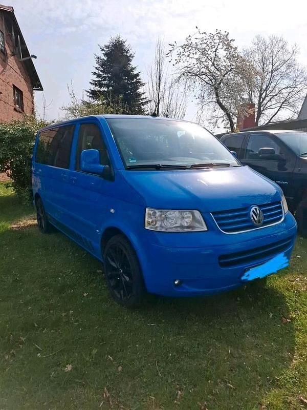 Second-hand VW T5 131 CP (96 kW) 2003 Albastru Van