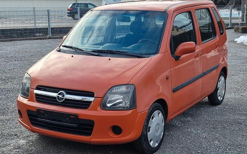 Gebraucht Opel Agila 60 PS (44 kW) 2004 Orange Van / Kleinbus