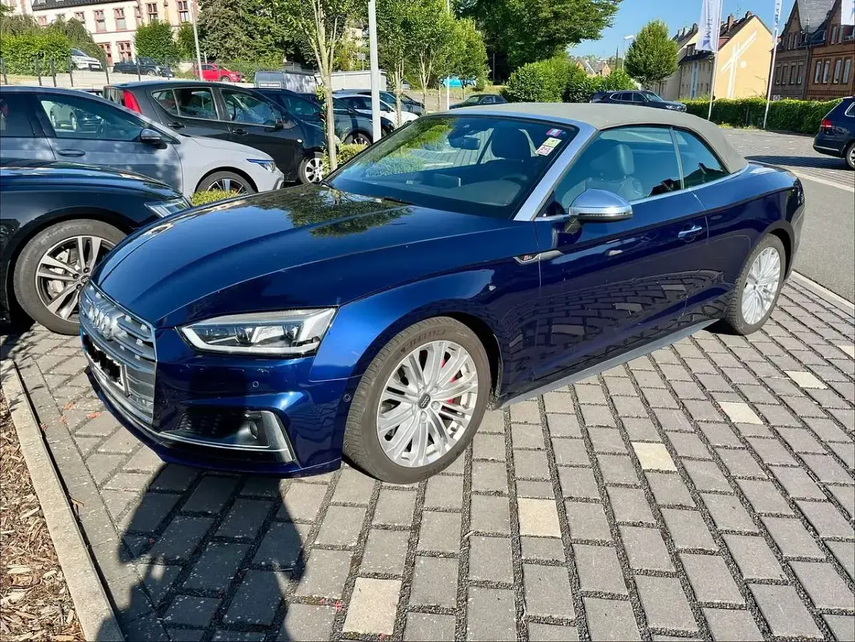 Gebraucht Audi S5 Cabriolet 354 PS (260 kW) 2017 Blau Cabrio