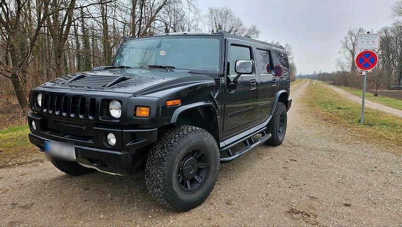 Schwarz Gebraucht 2005 Hummer H2 SUV | 29.999 € (Etwas zu teuer) - Bild 1/4
